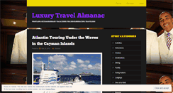 Desktop Screenshot of luxurytravelalmanac.com